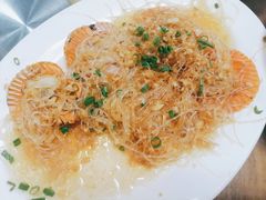 粉丝蒸扇贝-田源农家饭店·窑鸡王·海鲜(东部湾·融创店)
