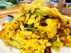 海米红肠山鸡蛋-新海渔港·胶东海鲜家常菜·家宴(奥体中心店)