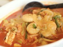 海鲜辣汤面-桃园中华料理炸酱面(燕儿岛路店)