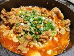 石锅豆花肉片-铜小馆(1891时光道店)