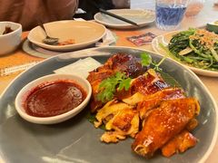 炭烧香茅烧春鸡拼糯米饼-CHINCHIN 青青·泰国料理(万象食家店)
