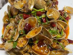 辣炒花蚬子-海蓝肉串 (东塔安居店)