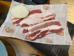 烤五花肉-草家酱蟹炭火烤肉店(珲春南路一店)
