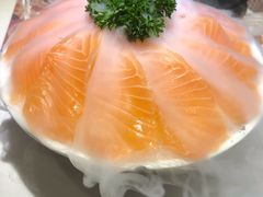 三文鱼薄切-羽寿司(东方宝泰店)