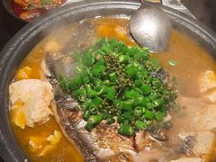 -探鱼·鲜青椒爽麻烤鱼(广州花都来又来店)