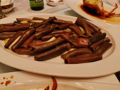 盐爆海肠-万宝海鲜舫(劳动公园店)