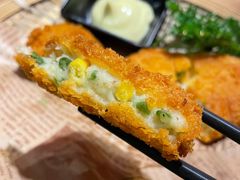 奶香玉米可乐饼-牛藏·黑毛和牛烧肉(环市东店)