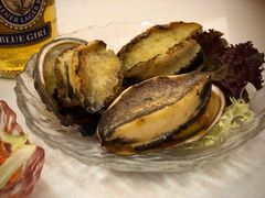 弹牙黄油大连鲍-白仁仔· 活烤海鲜 宵夜(豫园店)