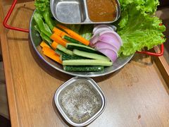 -明洞阿姨·韩式酱蟹烤肉·创意料理(三元桥店)