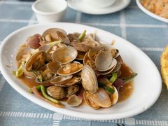 姜葱炒花蛤-明记海鲜大排档(巽寮湾店)