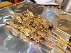 烤羔羊肉串-木屋烧烤(万德庄店)