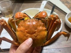 清蒸大闸蟹-蟹村草堂·苏式园林人文农家·大闸蟹