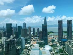 -深圳中洲万豪酒店·大堂酒廊·高空海景