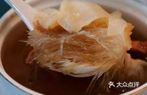 Braised Pigeon with Shark Fin and Bird's Nest