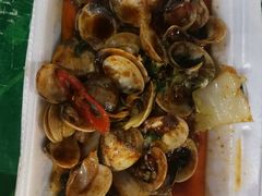-班赞海鲜市场胖阿姨加工点