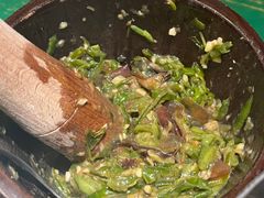 皮蛋青椒擂茄子-费大厨辣椒炒肉(太平老街店)