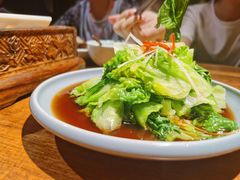 白灼罗马生菜-小吊梨汤·北京菜·烤鸭(鸟巢店)