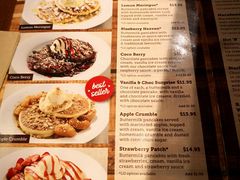 菜单-Pancakes on the rocks(Darling Harbour)