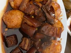 虎皮蛋红烧肉-旧款宁波饭店(华敏世纪广场店)