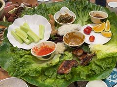 -沐毫傣泐云南菜孔雀宴•手抓饭傣味烧烤(曼听公园店)