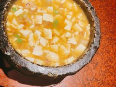 石锅鸡汤豆腐-绿茶餐厅(蓝色港湾店)