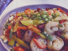 香辣蒜味虾仁-天玑高空江景餐厅&酒吧Sky Secret Restaurant&Bar
