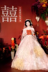 -桃子造型婚纱礼服(凤起广场店)