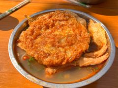 炸蛋-谭老太正宗柳州螺狮粉(家和花园店)