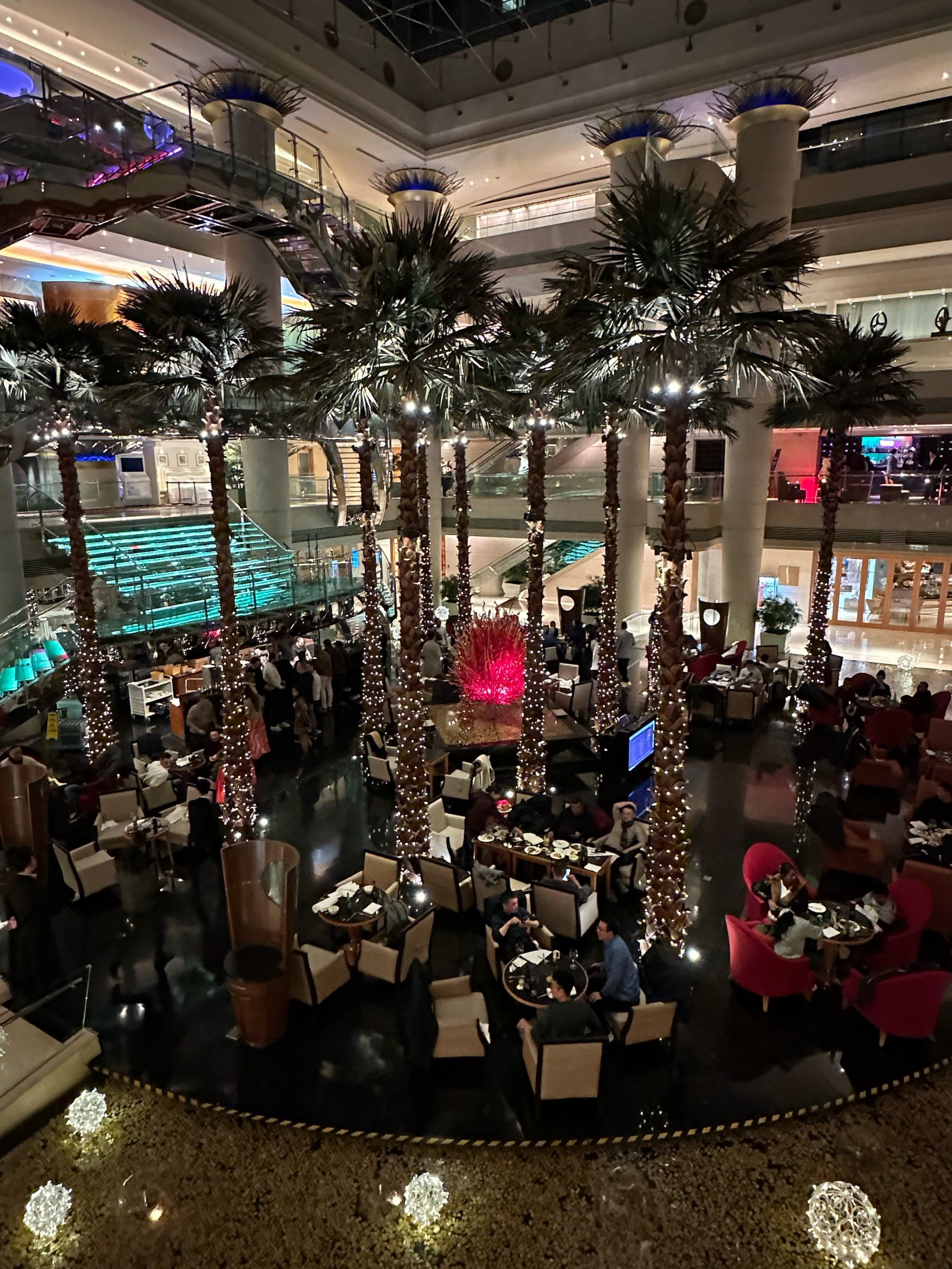 超美的上海威斯汀大酒店平安夜