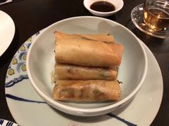 韭黄鲜虾春卷-广州文华东方酒店·江-由辉师傅主理