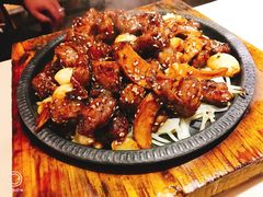火焰黑椒牛肉粒-乾园(天河城店)