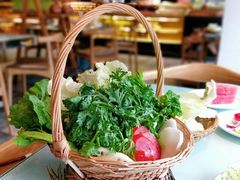 蔬菜拼盘-盡膳口福·百年汤方火锅(科华北路店)