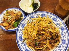 生爆牛肉丝拌面-阿扁杭州面(苗圃店)