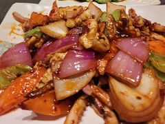 香辣鱿鱼-老白清真烧烤(锦州旗舰店)