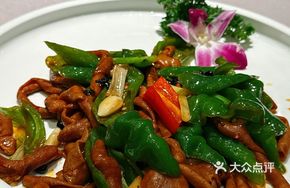 Stir-Fried Goose Intestines with Garlic and Fermented Black Beans