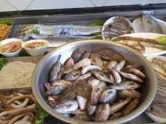 -滨海小渔村·海肠捞饭·鲅鱼水饺·特色老火鱼丸汤(华田店)