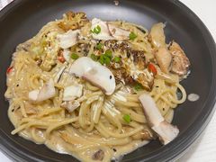 奶油蘑菇面-娜娜家•Nana’s restaurant (爱琴海店)