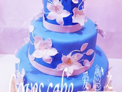 翻糖婚礼蛋糕-爱之婚礼蛋糕(建外SOHO西区店)