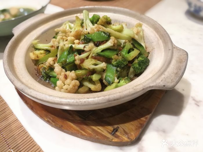 汉舍中国菜馆(万通店)豆豉鲮鱼杂菜煲图片 第2622张