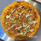 腌鸡排剩余的面糊变成披萨🍕[胜利][胜利][胜利]
