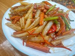 三丝炒银针粉-黄师奶美食