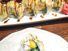 鲜切芒果芝士卷寿司-小川洋风料理(街道口店)