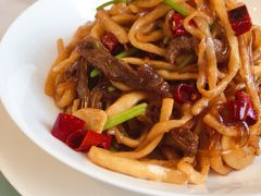 酸萝卜炒粉-南山鲜虾面·活鲜小馆·海味大连菜(南山总店)