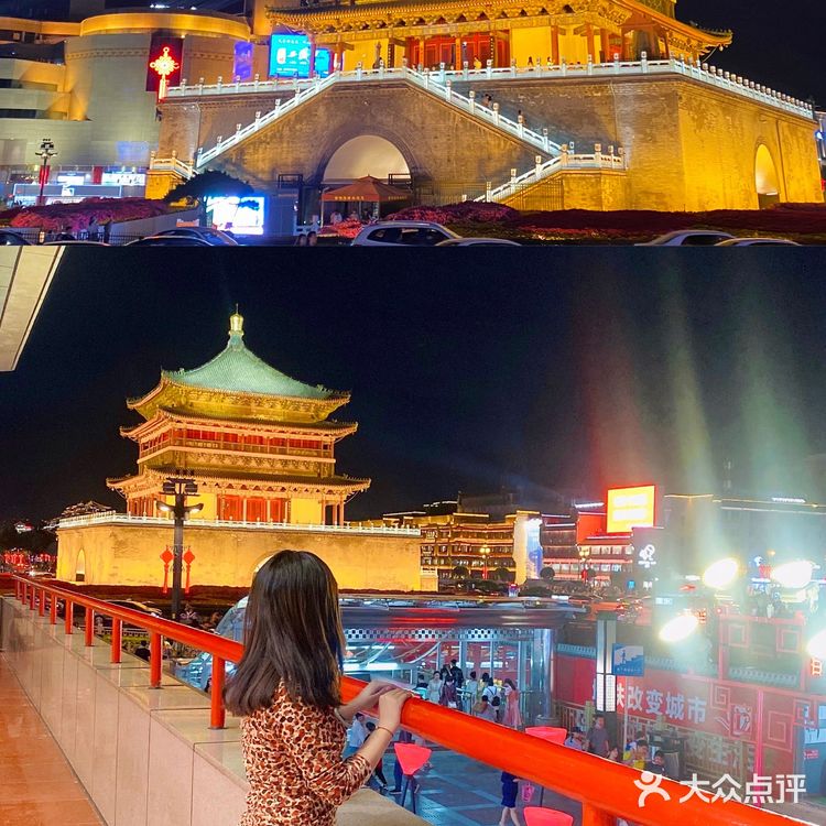 夏游｜西安钟楼之一
