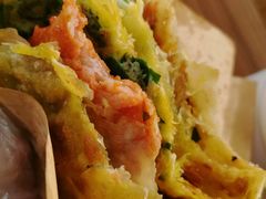 韭菜蛋饼-老客满蛋饼(双塔市集店)