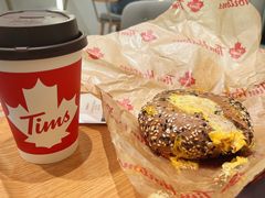 烤牛肉贝果三明治-Tims天好咖啡·贝果(东方广场店)