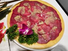 蒜香薄切牛舌-红沃鳗鱼黑牛烤肉店(不老街店)