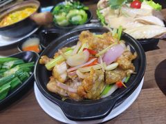啫啫牛蛙煲-绿柠食堂(北外滩店)