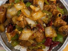 香辣鸡块木桶饭-中医药大学-老3楼餐厅