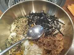 -明洞阿姨·韩式酱蟹烤肉·创意料理(三元桥店)